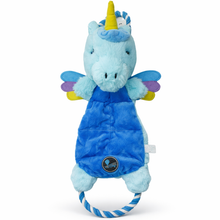 Cargar imagen en el visor de la galería, Juguete para Perro Unicornio Mordelón Azul Rey