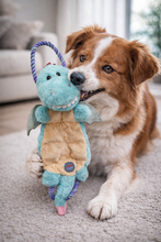 Cargar imagen en el visor de la galería, Juguete para Perro Dino Mordelón Azul Cielo