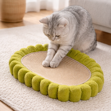 Cargar imagen en el visor de la galería, Rascador para Gato Verde Peluche