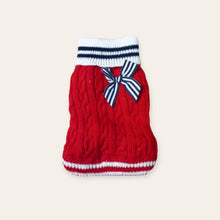 Cargar imagen en el visor de la galería, Sweater Rojo con Moñito