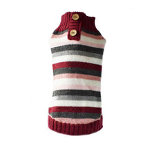 Cargar imagen en el visor de la galería, Saco Sweater para Perro o Gato Tejido Rayas
