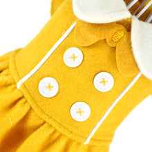 Cargar imagen en el visor de la galería, Vestido para Perro o Gato Mostaza