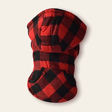 Cargar imagen en el visor de la galería, Chaqueta para Perro Super Liviana Cuadros Navideño