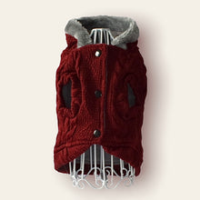 Cargar imagen en el visor de la galería, Sweater Forrado Vino Tinto