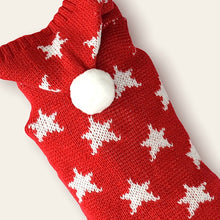 Cargar imagen en el visor de la galería, Sweater Estrellas Rojo
