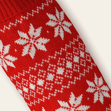 Cargar imagen en el visor de la galería, Sweater Mosaico Rojo Corazón