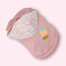 Cargar imagen en el visor de la galería, Hoddie Rosa Capucha Floral