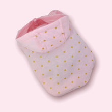 Cargar imagen en el visor de la galería, Hoddie Rosa Puntos Dorados