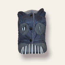 Cargar imagen en el visor de la galería, Chaqueta Azul Oscuro Super Suavecita con capota