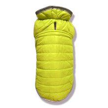 Cargar imagen en el visor de la galería, Chaleco Impermeable Doble faz para Perro Morado-Verde