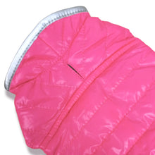 Cargar imagen en el visor de la galería, Chaleco Impermeable Doble faz para Perro Rosado-Gris