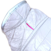 Cargar imagen en el visor de la galería, Chaleco Impermeable Doble faz para Perro Rosado-Gris