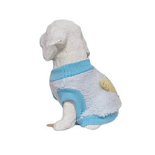 Cargar imagen en el visor de la galería, Ropa para Perro o Gato Saco Azul suave con Elefante Amarillo