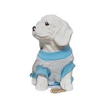 Cargar imagen en el visor de la galería, Ropa para Perro o Gato Saco Azul suave con Elefante Amarillo