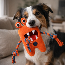Cargar imagen en el visor de la galería, Juguete para Perro Monstruo Naranja
