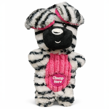 Cargar imagen en el visor de la galería, Juguete para Perro Zebra Orejas Largas
