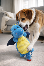 Cargar imagen en el visor de la galería, Juguete para Perro Dino Mordelón Azul Rey
