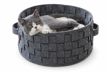 Cargar imagen en el visor de la galería, Cama para Gato Tipo Canasta en Fieltro
